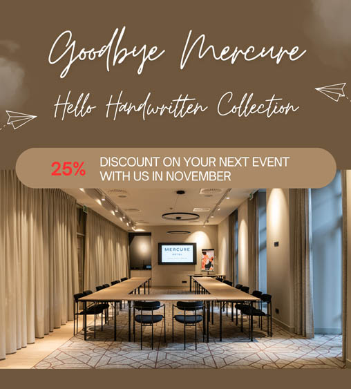 Photo 02 Mercure Liège City Center Liège Blue Modern Travel Discount LinkedIn Post