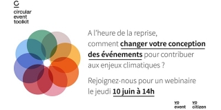 VO organise un webinaire sur l&#039;économie circulaire et l’événementiel