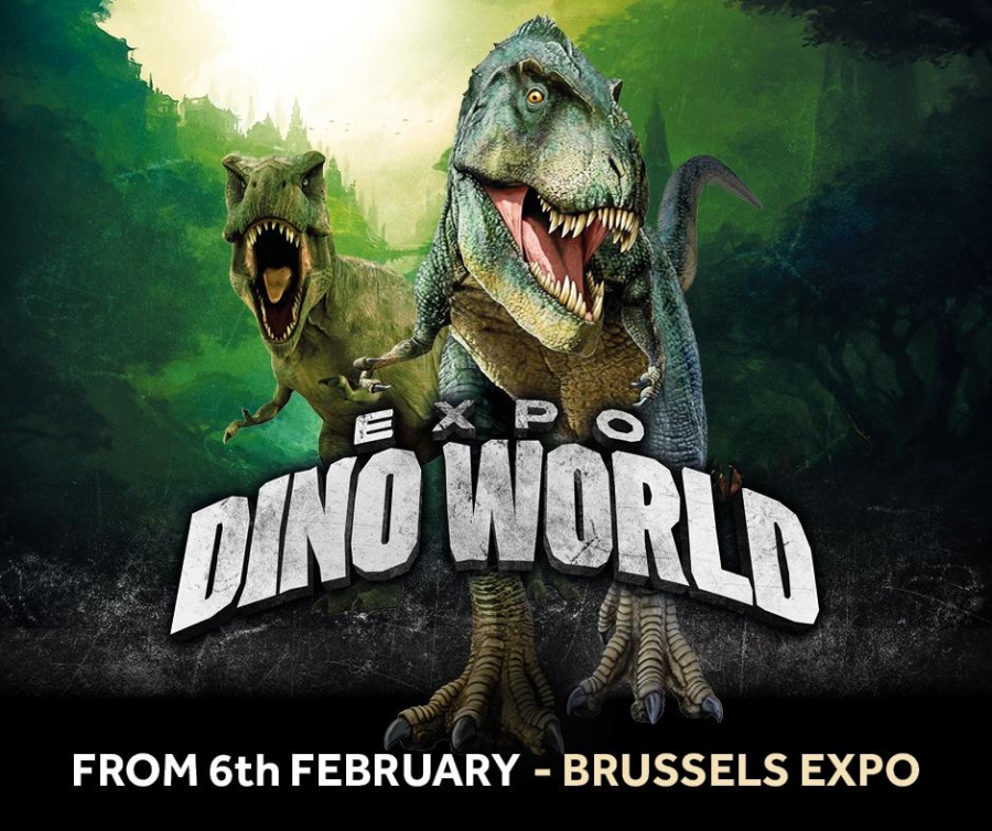 Expo Dino World komt naar Brussels Expo!