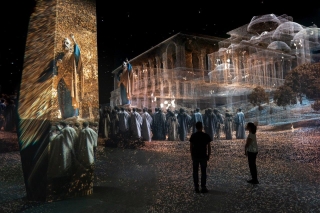 Panasonic projectoren brengen het oude Efeze tot leven in het immersieve experience museum