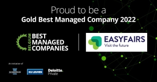 Easyfairs obtient le label d’or de « Best Managed Companies »