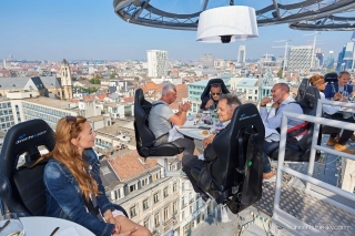 Dinner in the Sky op roadshow door 3 Belgische provincies in 2021