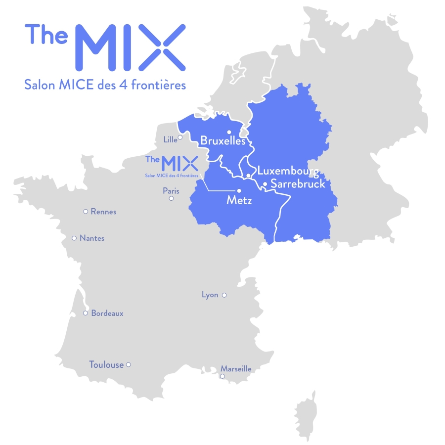 The MIX, Salon MICE* des 4 frontières, à Metz - 14 et 15 juin 2023