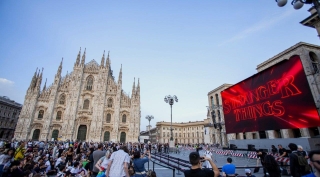 Le lancement de Stranger Things saison 4 à Milan choisit la qualité HD Ledshine