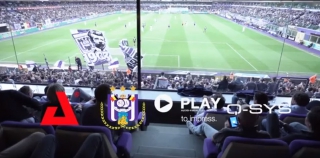 Le RSC Anderlecht va droit au but avec Q-SYS