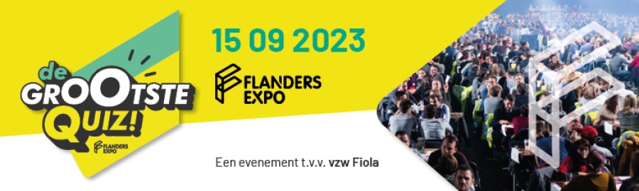 Flanders Expo in Gent organiseert ‘De Grootste Quiz’
