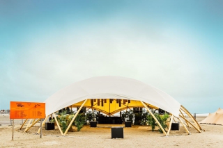 Wooden Flat Dome van Organic-Concept