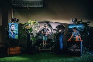 Jurassic World: Fallen Kingdom 4D VR-Experience Pop-up Tour