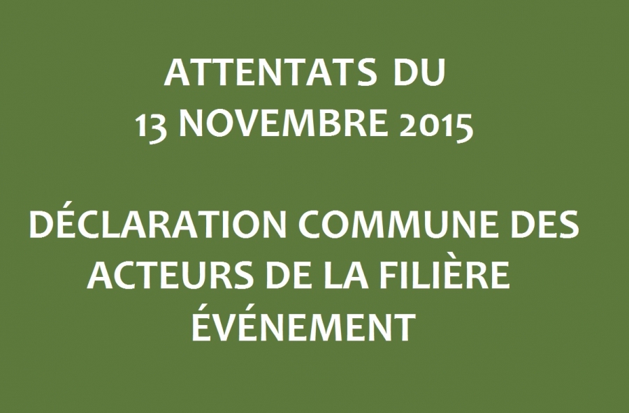 Reactie van de Franse evenementensector na de aanslagen van 13 november: continuïteit van events