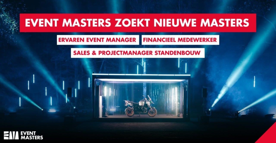 Event Masters zoekt nieuwe Masters