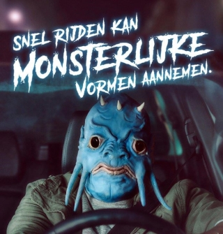 Snel rijden kan monsterlijke vormen aannemen!