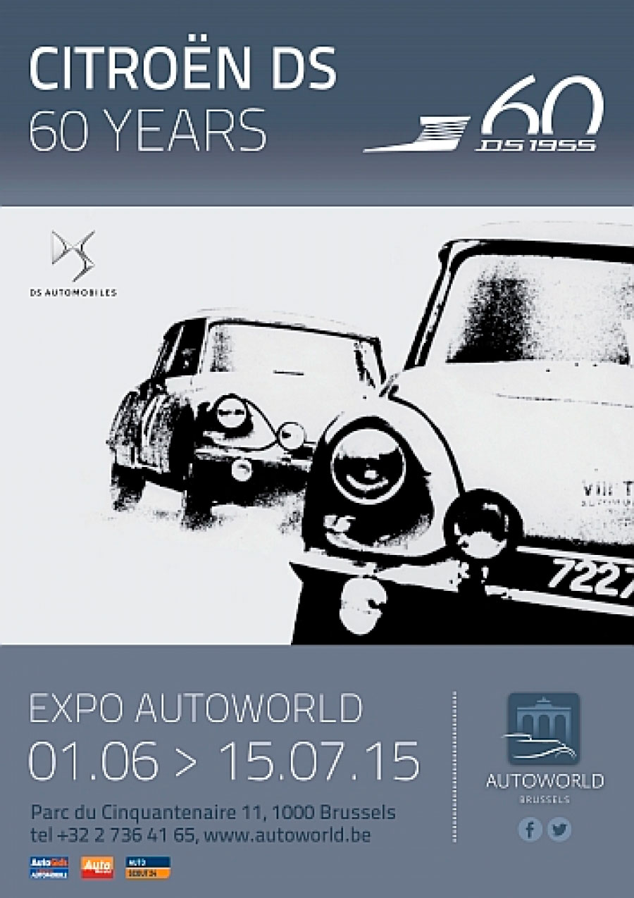 De tentoonstelling ‘60 Years Citroën DS’ in Autoworld