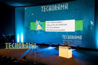 Auvicom, fournisseur audiovisuel de Techorama 2018