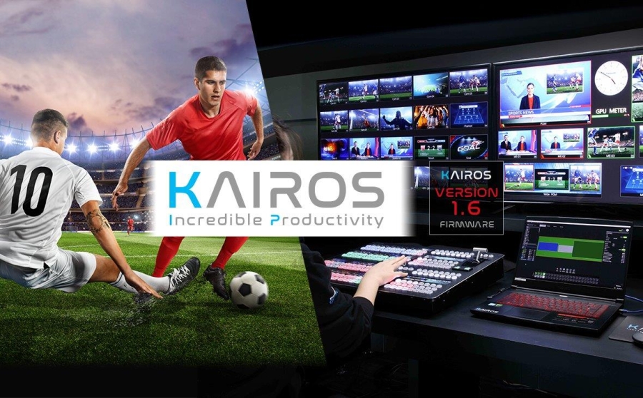 De puissantes améliorations pour la plateforme de production live KAIROS