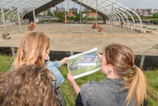 Pop-Up Arena in Middelkerke krijgt vorm