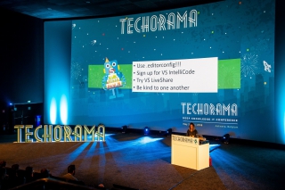 Auvicom, audiovisuele leverancier van Techorama 2018