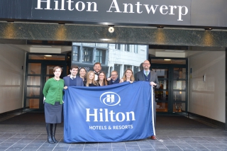 Hilton Antwerp Old Town één van de locaties voor de CittA Antwerp Urban Trail