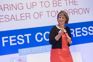 Anniek De Vlieger, interim event manager, organise le 55ème FEST Congres à Bruxelles