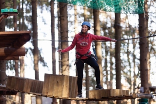 Events in het midden van het bos