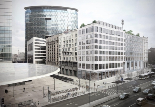 Renovatie van Hilton Brussels City &amp; Crowne Plaza « Le Palace »