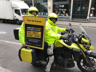 VO Citizen op kop van de campagne van de Tour de France voor Brussel Mobiliteit