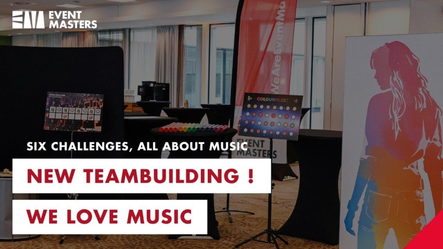 ‘We Love Music’ – de perfecte nieuwe indoor teambuilding voor deze winter!