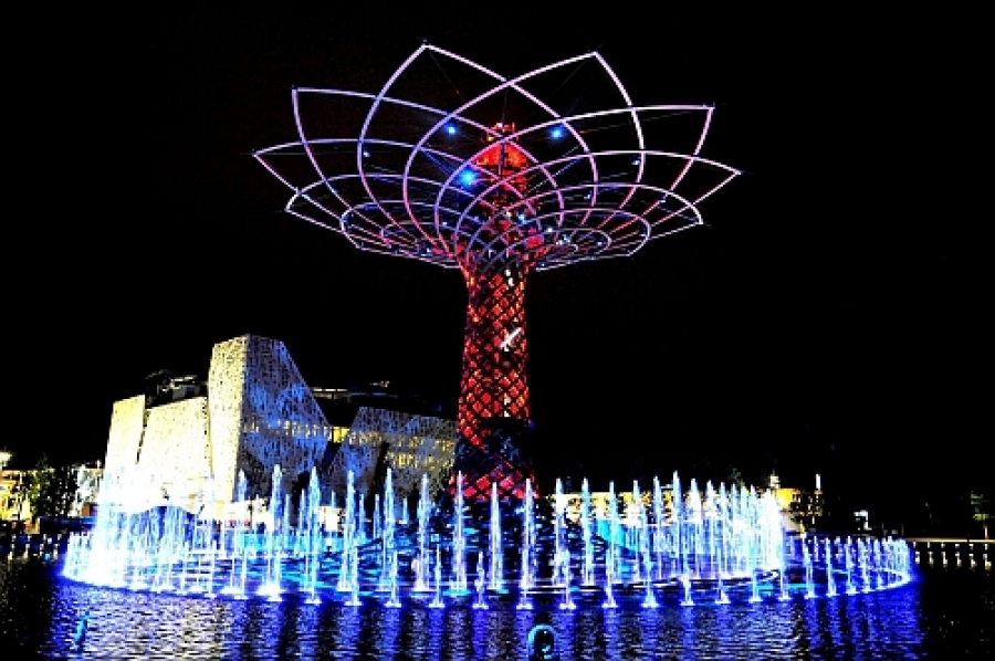 &#039;Tree of Life&#039; op Italiaans paviljoen van Expo 2015