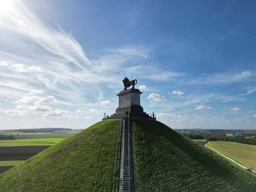 Het Domein van de Slag bij Waterloo, een plek waar de geschiedenis een beleving wordt