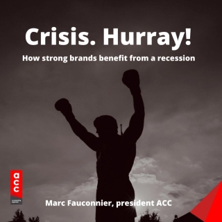 “Hoera, het is crisis”, Marc Fauconnier/ACC adviseert merken en bureaus
