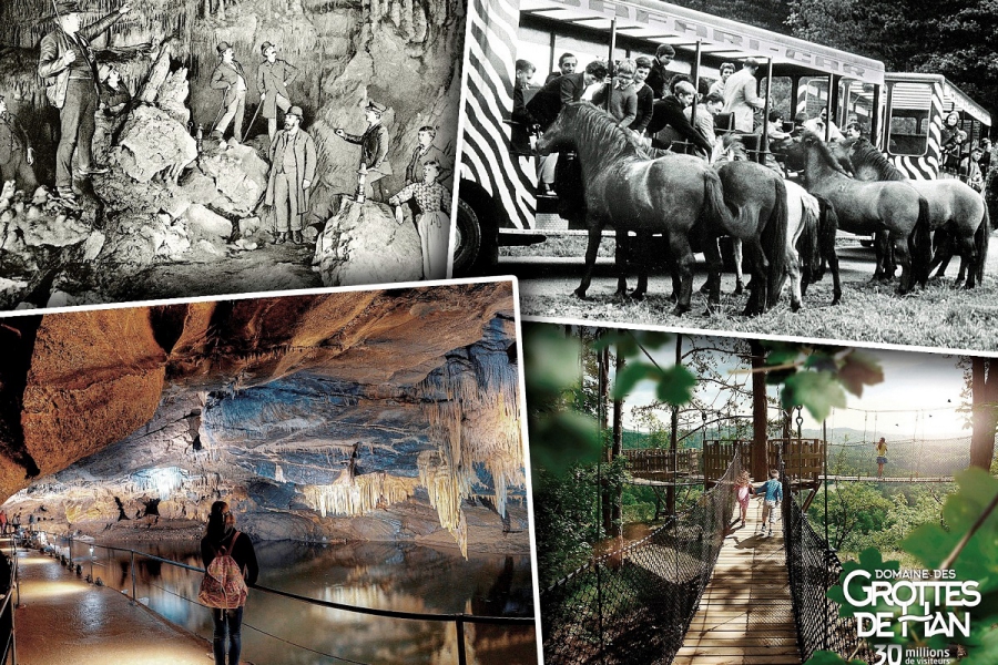 Domein van de Grotten van Han viert 30 miljoen bezoekers