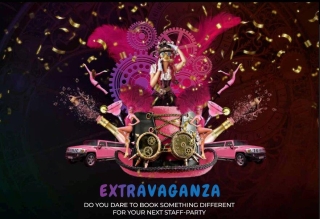 ‘Extravaganza’, un concept délirant pour les fêtes d’entreprise